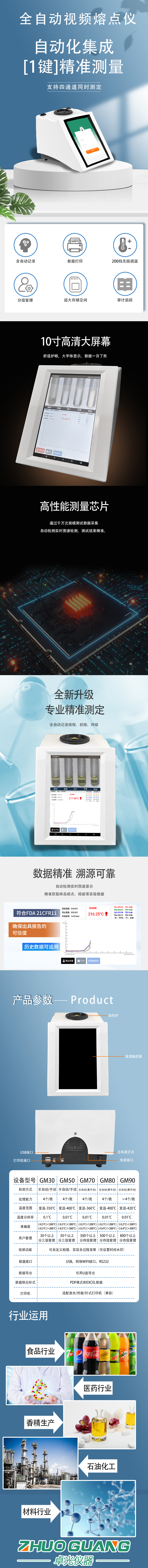 全自动熔点仪